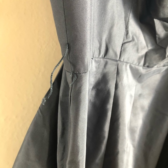 Laundry by Shelli Segal blue dress with belt - Picture 7 of 11